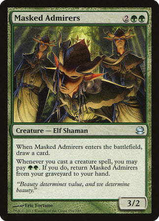 Masked Admirers [Modern Masters] | Exor Games Summserside