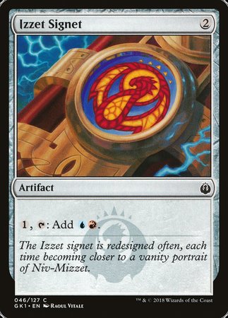 Izzet Signet [GRN Guild Kit] | Exor Games Summserside