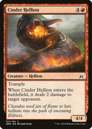 Cinder Hellion [Oath of the Gatewatch] | Exor Games Summserside