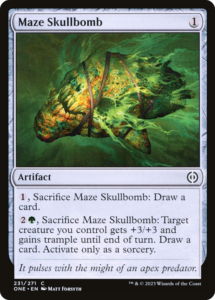 Maze Skullbomb [Phyrexia: All Will Be One] | Exor Games Summserside