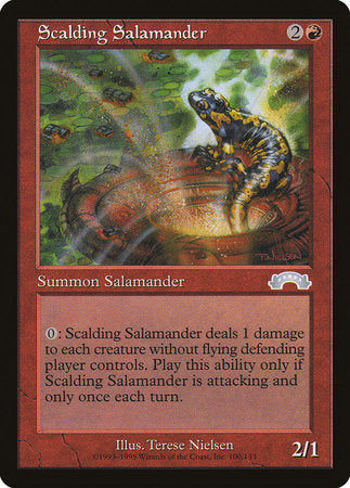 Scalding Salamander [Exodus] | Exor Games Summserside