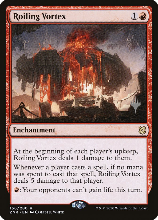 Roiling Vortex (Promo Pack) [Zendikar Rising Promos] | Exor Games Summserside