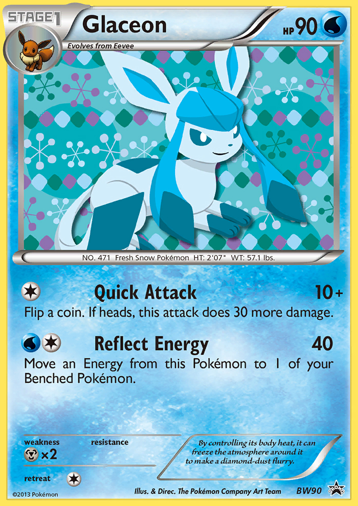 Glaceon (BW90) [Black & White: Black Star Promos] | Exor Games Summserside