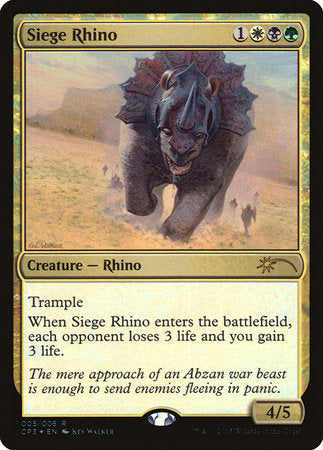 Siege Rhino [Magic Origins Clash Pack] | Exor Games Summserside