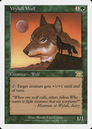 Wyluli Wolf [Classic Sixth Edition] | Exor Games Summserside