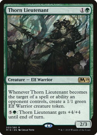 Thorn Lieutenant [Core Set 2019 Promos] | Exor Games Summserside