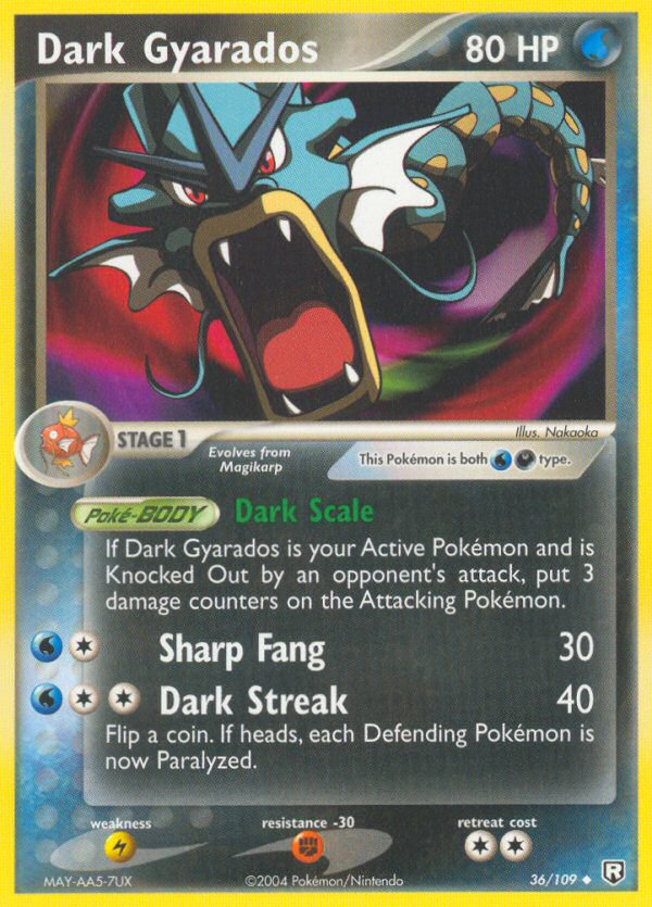 Dark Gyarados (36/109) [EX: Team Rocket Returns] | Exor Games Summserside