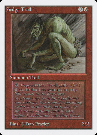 Sedge Troll [Unlimited Edition] | Exor Games Summserside