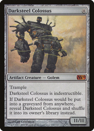 Darksteel Colossus [Magic 2010] | Exor Games Summserside