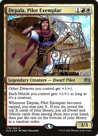 Depala, Pilot Exemplar [Kaladesh Promos] | Exor Games Summserside