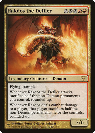 Rakdos the Defiler [Dissension] | Exor Games Summserside