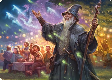 Gandalf, Friend of the Shire Art Card [The Lord of the Rings: Tales of Middle-earth Art Series] | Exor Games Summserside