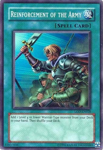 Reinforcement of the Army [LOD-EN028] Super Rare | Exor Games Summserside