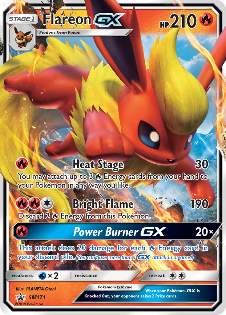 Flareon GX (SM171) [Sun & Moon: Black Star Promos] | Exor Games Summserside