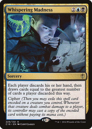 Whispering Madness [Commander 2016] | Exor Games Summserside
