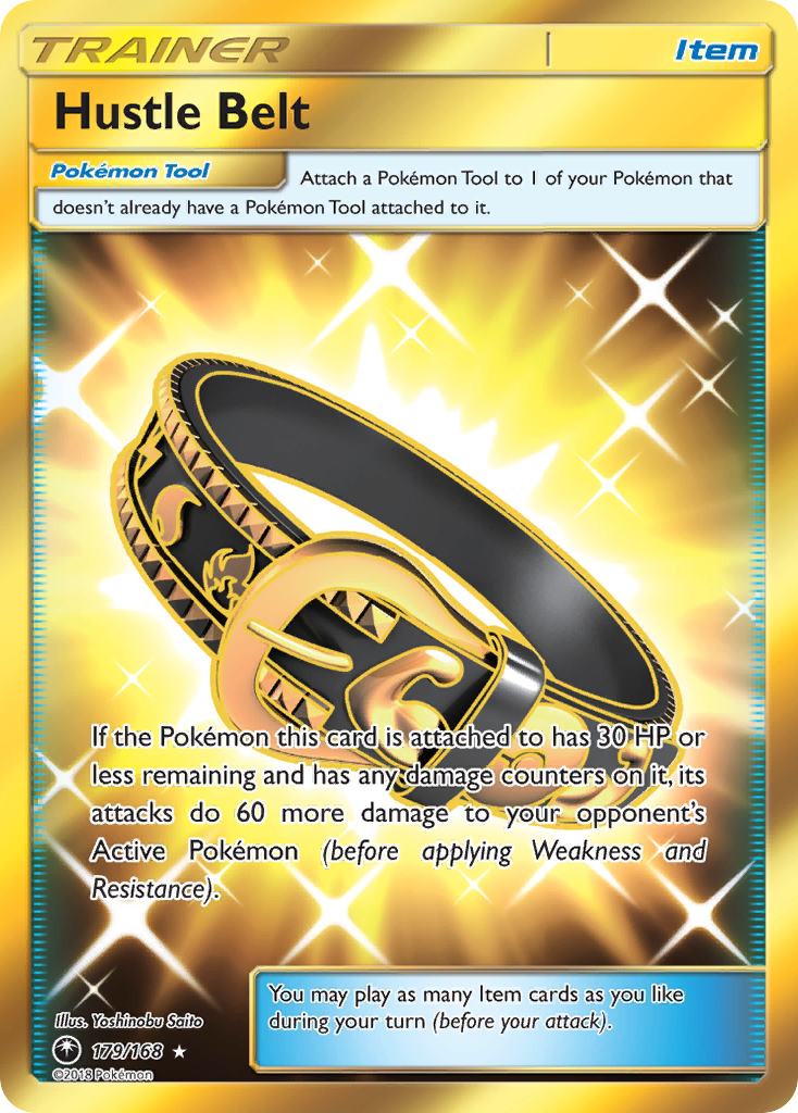 Hustle Belt (179/168) [Sun & Moon: Celestial Storm] | Exor Games Summserside