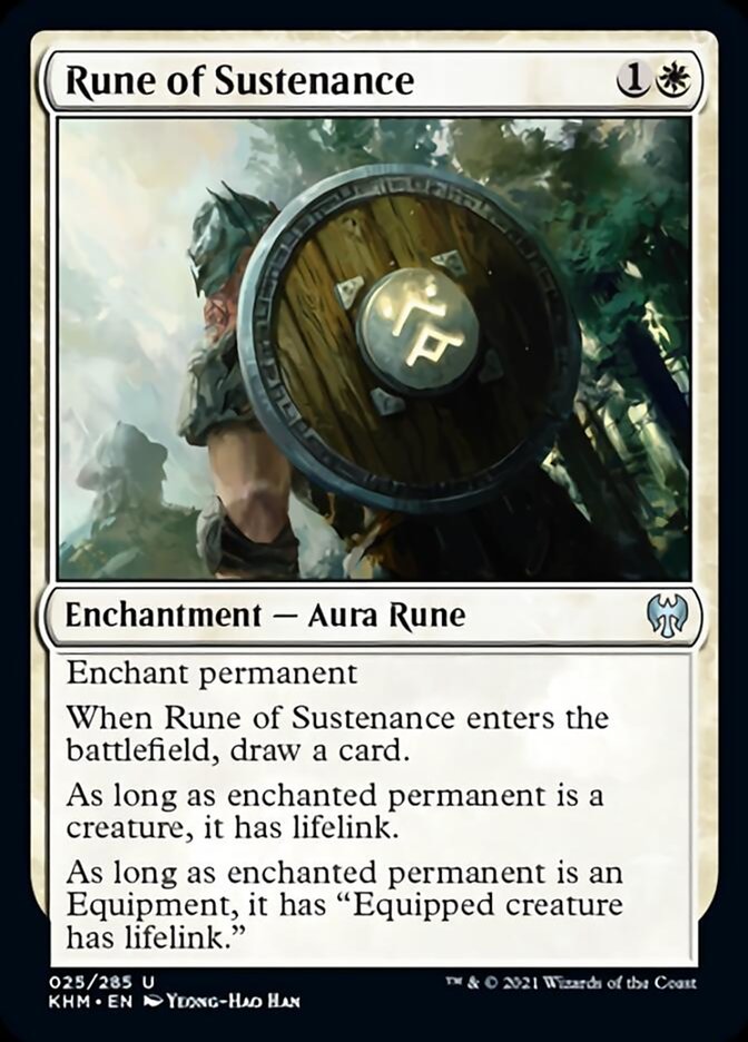 Rune of Sustenance [Kaldheim] | Exor Games Summserside