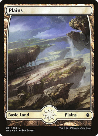 Plains (251) - Full Art [Battle for Zendikar] | Exor Games Summserside