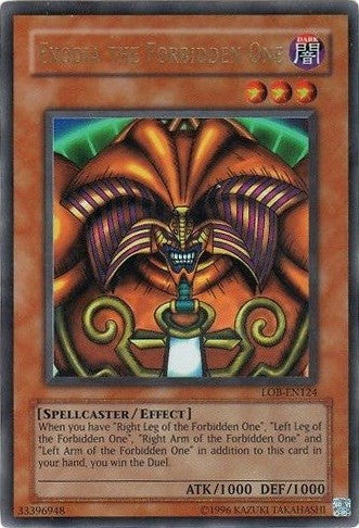 Exodia the Forbidden One [LOB-EN124] Ultra Rare | Exor Games Summserside