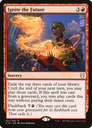 Ignite the Future [Commander 2019] | Exor Games Summserside