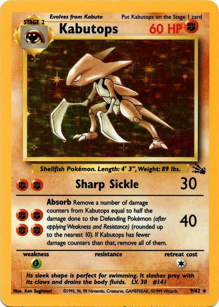 Kabutops (9/62) [Fossil Unlimited] | Exor Games Summserside