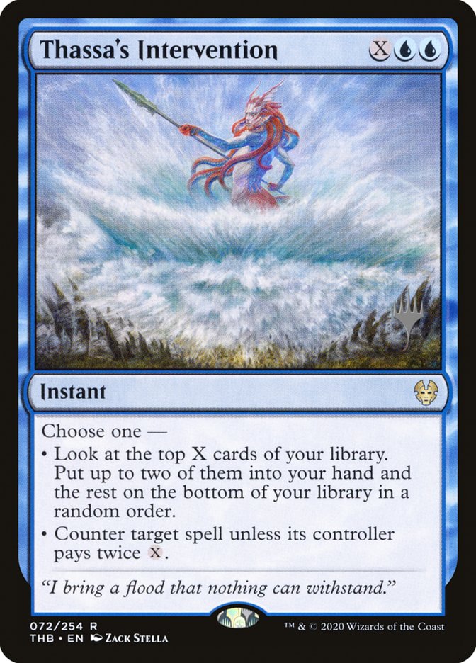 Thassa's Intervention (Promo Pack) [Theros Beyond Death Promos] | Exor Games Summserside