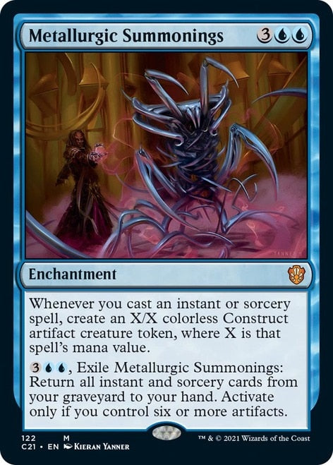 Metallurgic Summonings [Commander 2021] | Exor Games Summserside