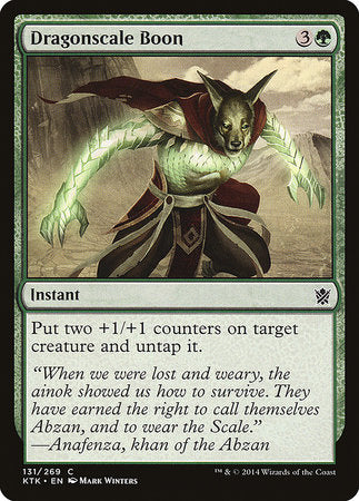 Dragonscale Boon [Khans of Tarkir] | Exor Games Summserside