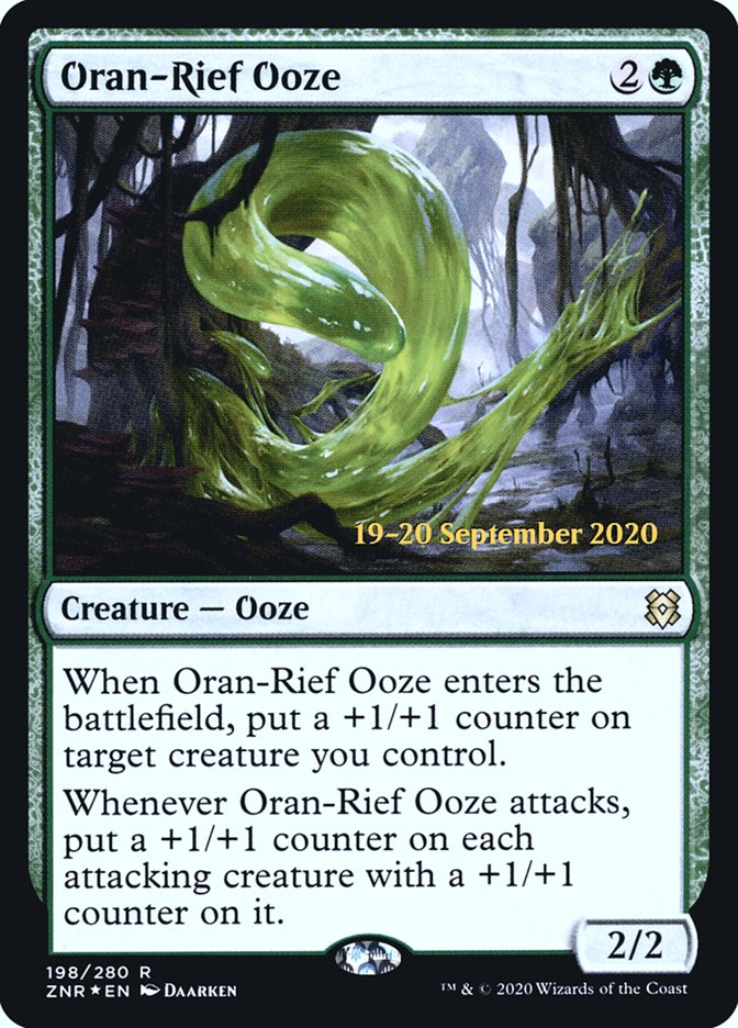 Oran-Rief Ooze  [Zendikar Rising Prerelease Promos] | Exor Games Summserside