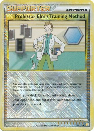 Professor Elm's Training Method (100/123) (League Promo) [HeartGold & SoulSilver: Base Set] | Exor Games Summserside