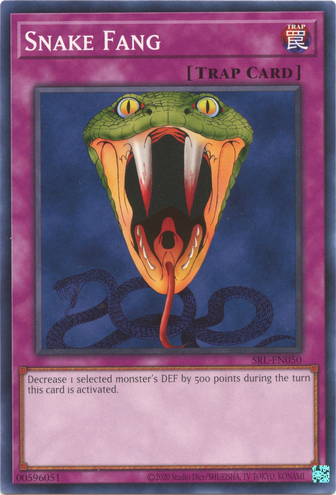 Snake Fang (25th Anniversary) [SRL-EN050] Common | Exor Games Summserside