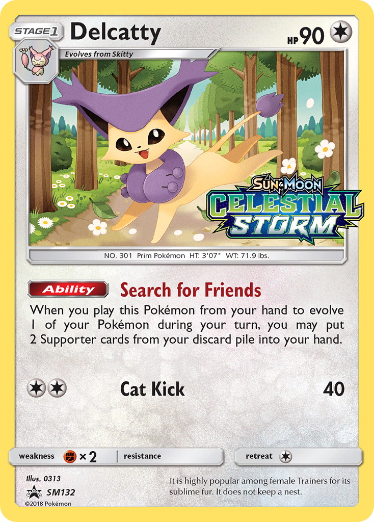 Delcatty (SM132) [Sun & Moon: Black Star Promos] | Exor Games Summserside