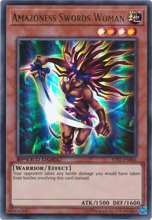 Amazoness Swords Woman [STP2-EN004] Ultra Rare | Exor Games Summserside