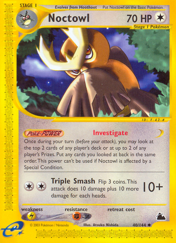 Noctowl (40/144) [Skyridge] | Exor Games Summserside