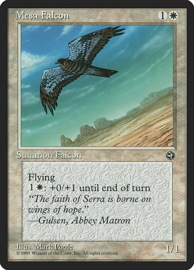 Mesa Falcon (Gulsen Flavor Text) [Homelands] | Exor Games Summserside