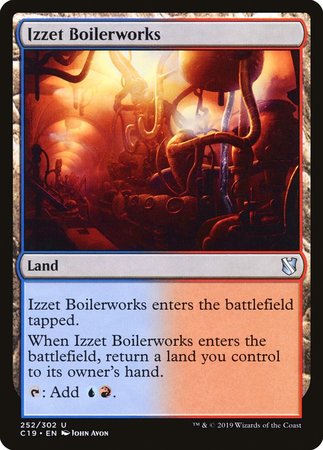 Izzet Boilerworks [Commander 2019] | Exor Games Summserside