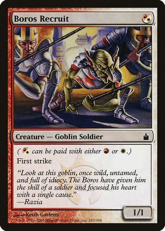 Boros Recruit [Ravnica: City of Guilds] | Exor Games Summserside