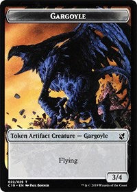 Gargoyle // Egg Double-sided Token [Commander 2019 Tokens] | Exor Games Summserside