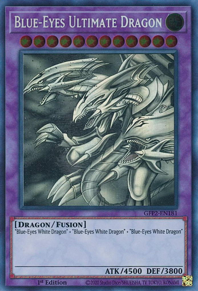 Blue-Eyes Ultimate Dragon [GFP2-EN181] Ghost Rare | Exor Games Summserside