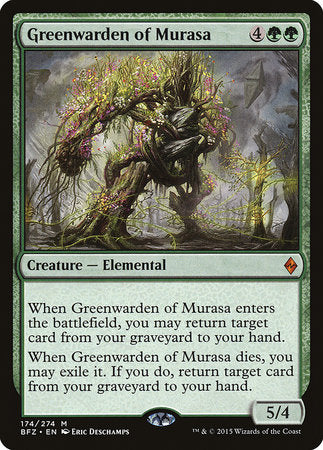Greenwarden of Murasa [Battle for Zendikar] | Exor Games Summserside