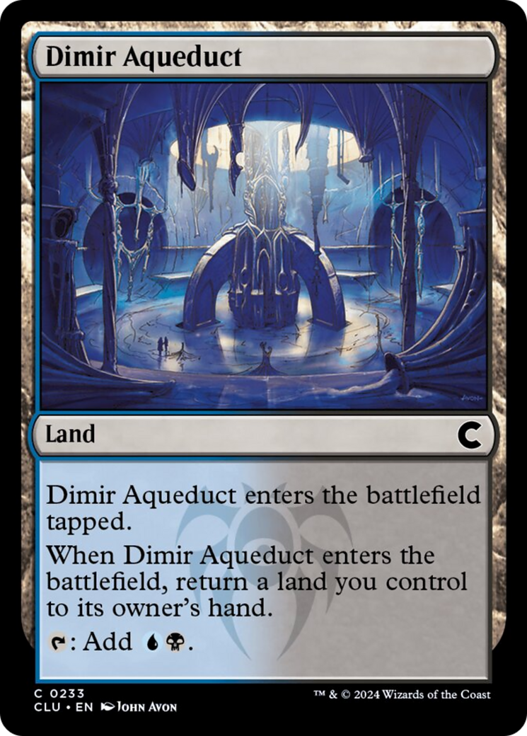 Dimir Aqueduct [Ravnica: Clue Edition] | Exor Games Summserside