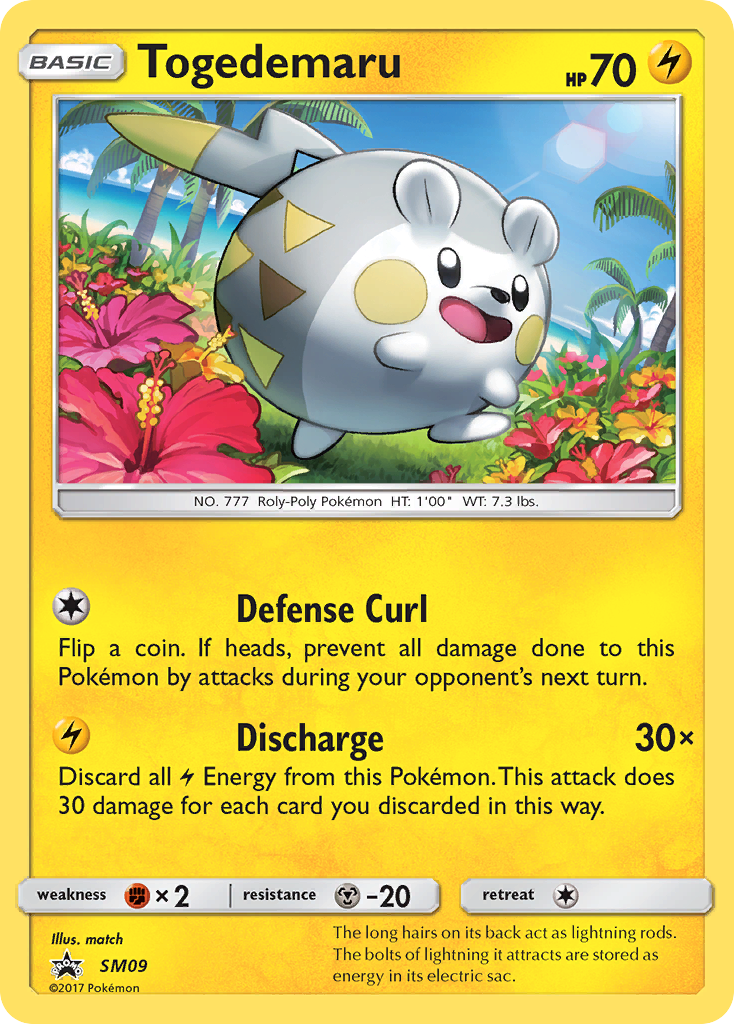 Togedemaru (SM09) [Sun & Moon: Black Star Promos] | Exor Games Summserside