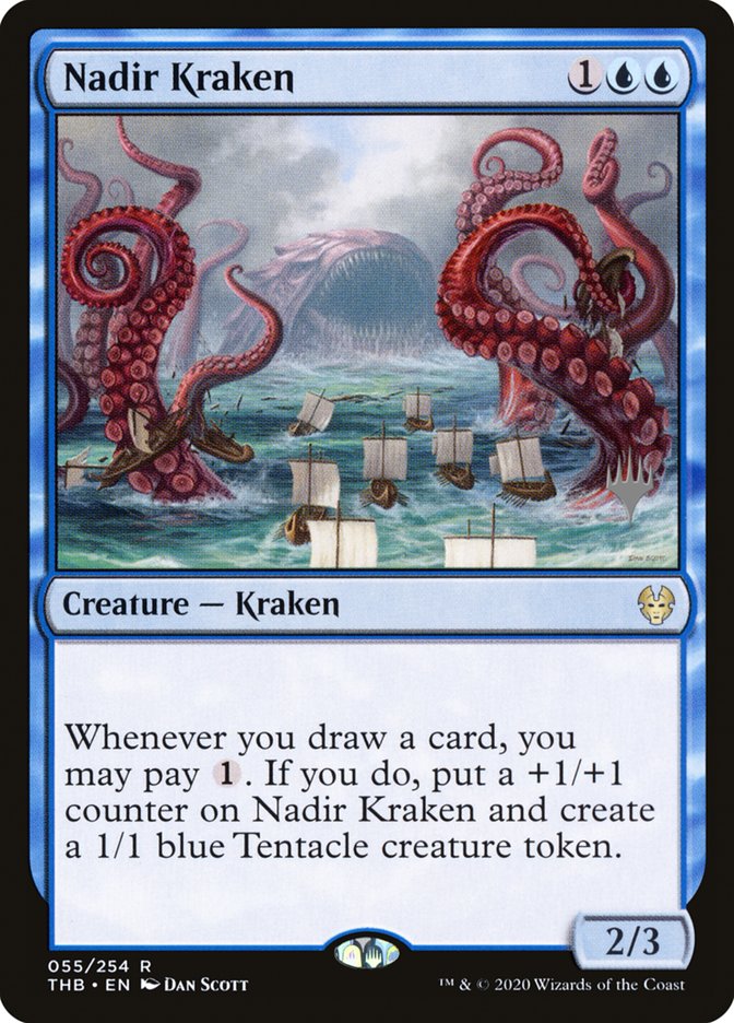 Nadir Kraken (Promo Pack) [Theros Beyond Death Promos] | Exor Games Summserside