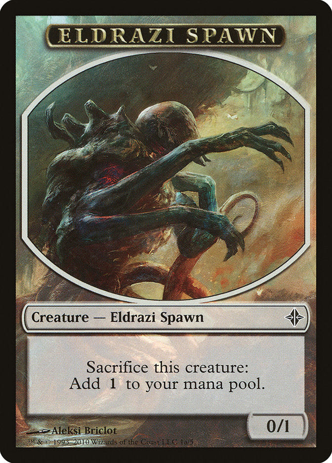 Eldrazi Spawn (1a/5) [Rise of the Eldrazi Tokens] | Exor Games Summserside