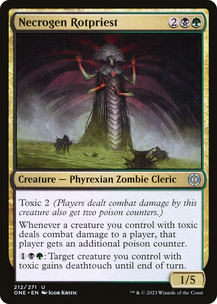 Necrogen Rotpriest [Phyrexia: All Will Be One] | Exor Games Summserside