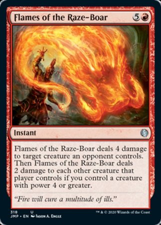 Flames of the Raze-Boar [Jumpstart] | Exor Games Summserside