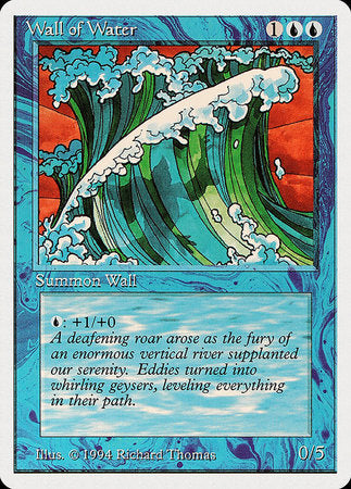 Wall of Water [Summer Magic / Edgar] | Exor Games Summserside