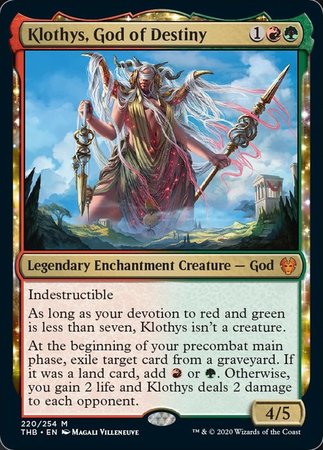 Klothys, God of Destiny [Theros Beyond Death] | Exor Games Summserside