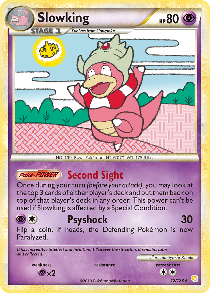 Slowking (12/123) [HeartGold & SoulSilver: Base Set] | Exor Games Summserside