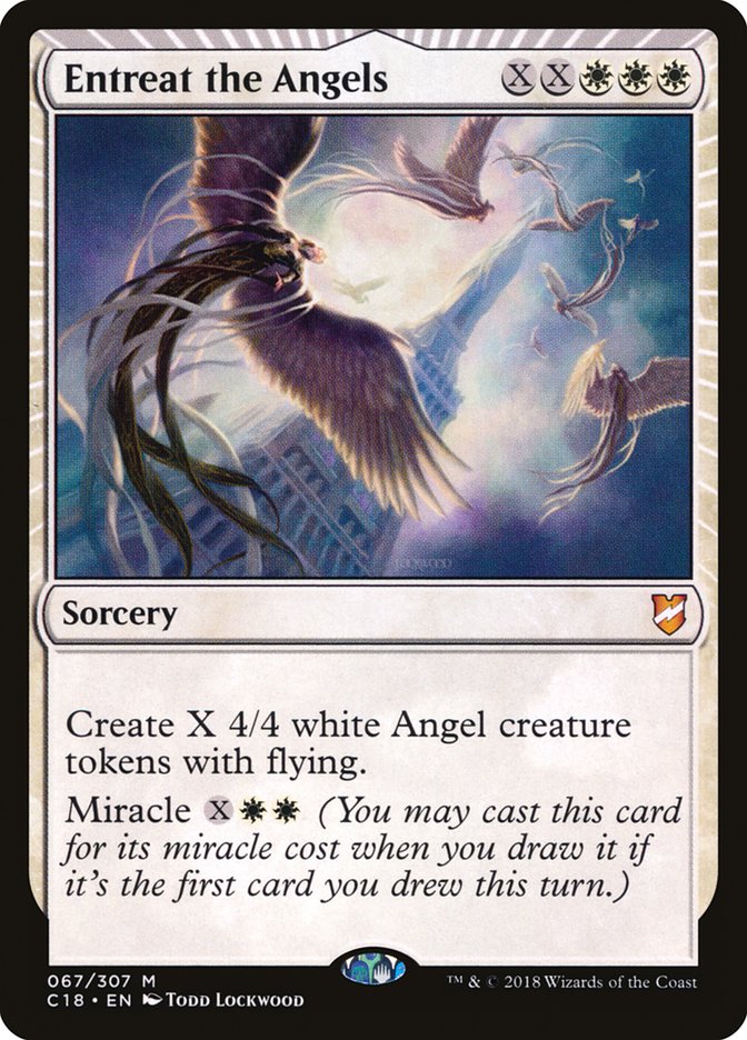 Entreat the Angels [Commander 2018] | Exor Games Summserside